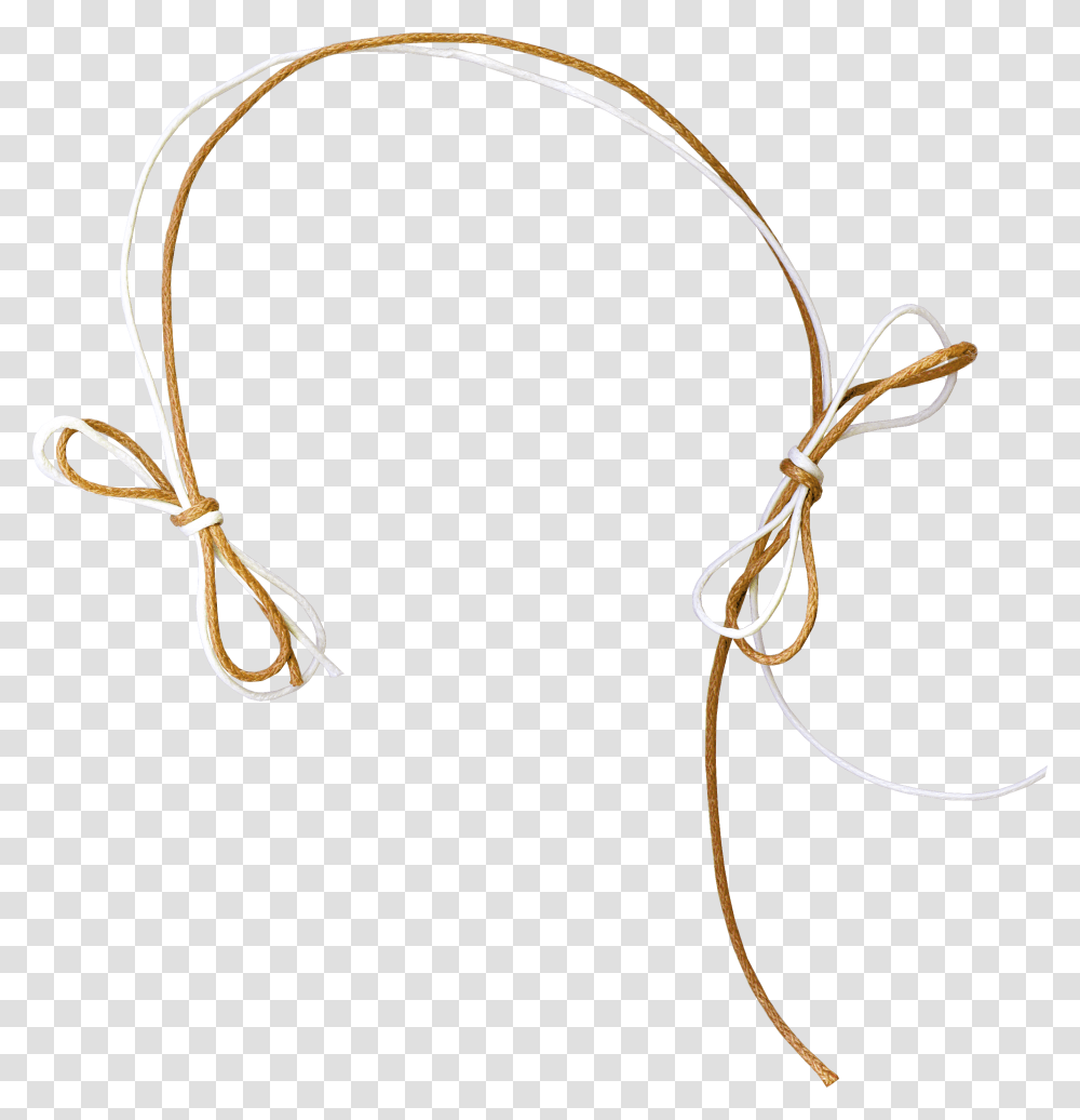 Rope, Tool, Bow, Necklace, Jewelry Transparent Png