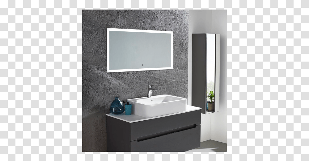 Roper Rhodes Ultra Slim Depth Led Bathroom Mirror 1000mm Bathroom, Sink, Sink Faucet, Indoors, Interior Design Transparent Png