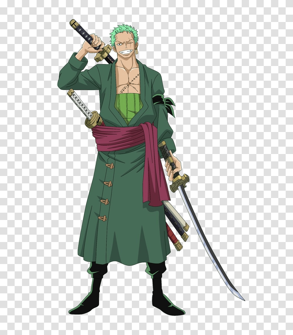 Roronoa Zoro Vs Erza Scarlet, Costume, Person, Dress Transparent Png