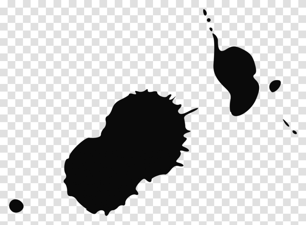 Rorschach Test Ink Blot Test Drawing Computer Icons Free, Silhouette, People, Person, Hand Transparent Png