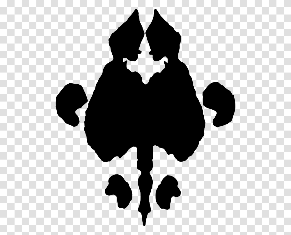 Rorschach Test Ink Blot Test Drawing, Gray, World Of Warcraft Transparent Png