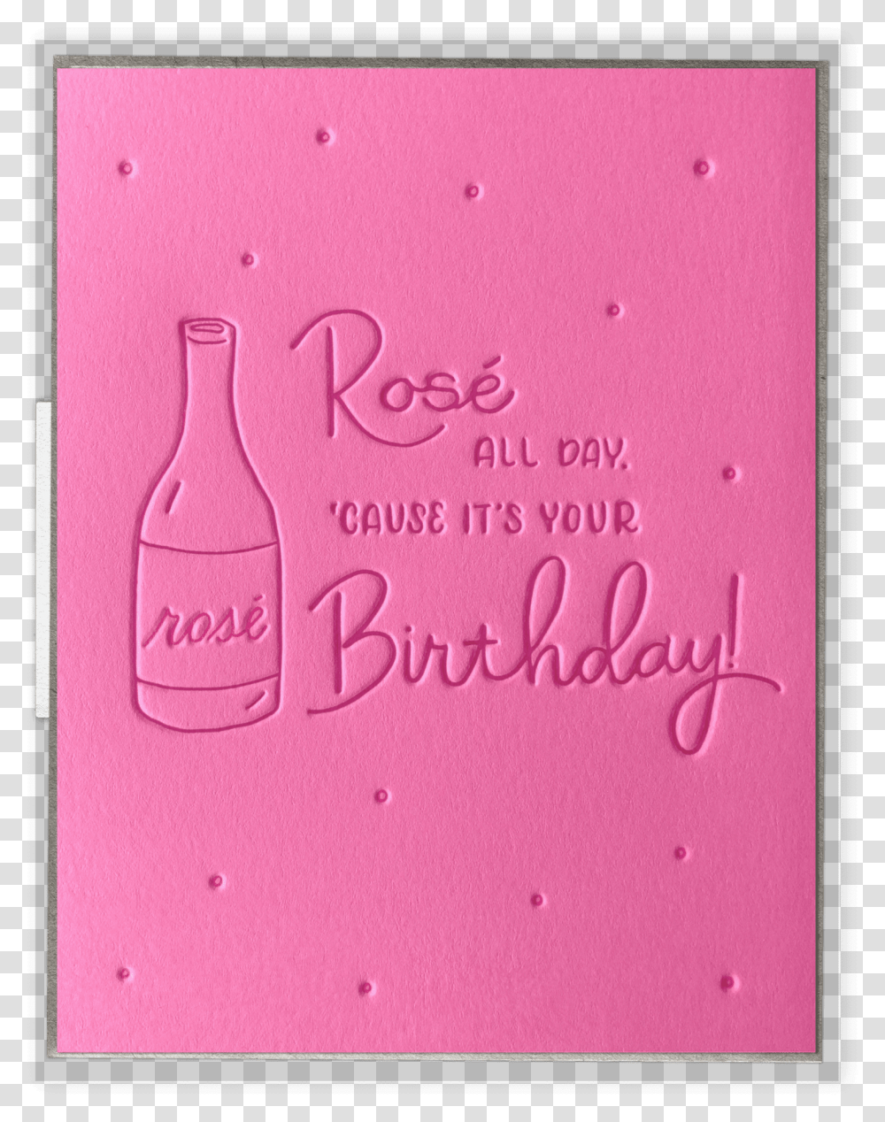 Ros All Day Birthday Letterpress Greeting Card, Diary, Rug, Rubber Eraser Transparent Png