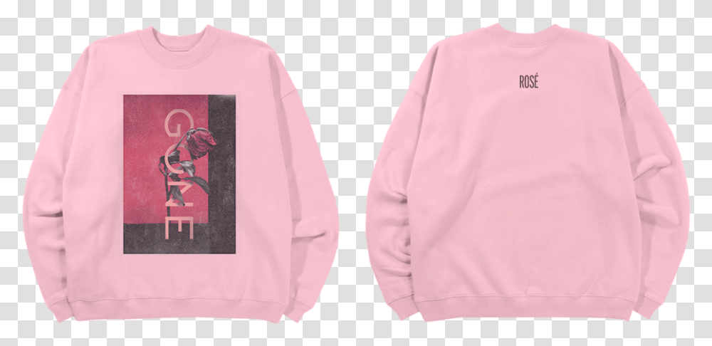 Ros Of Blackpink Launches New Merchandise For Her Solo Long Sleeve, Clothing, Apparel, Sweatshirt, Sweater Transparent Png