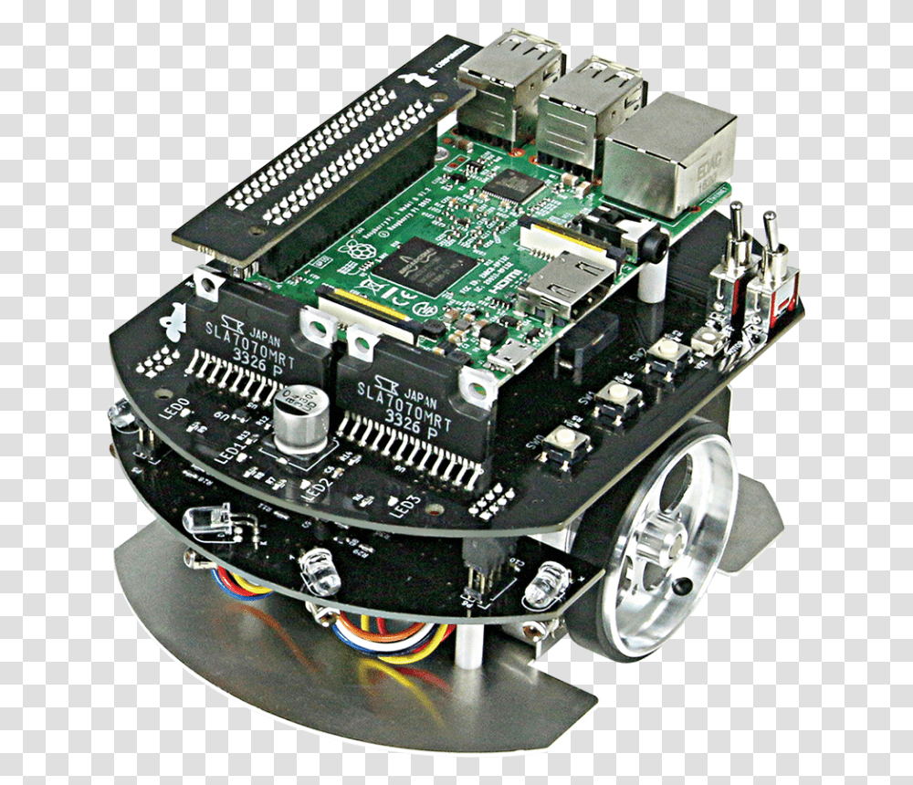 Ros Robot Raspberry Pi, Electronics, Toy, Hardware, Electronic Chip Transparent Png