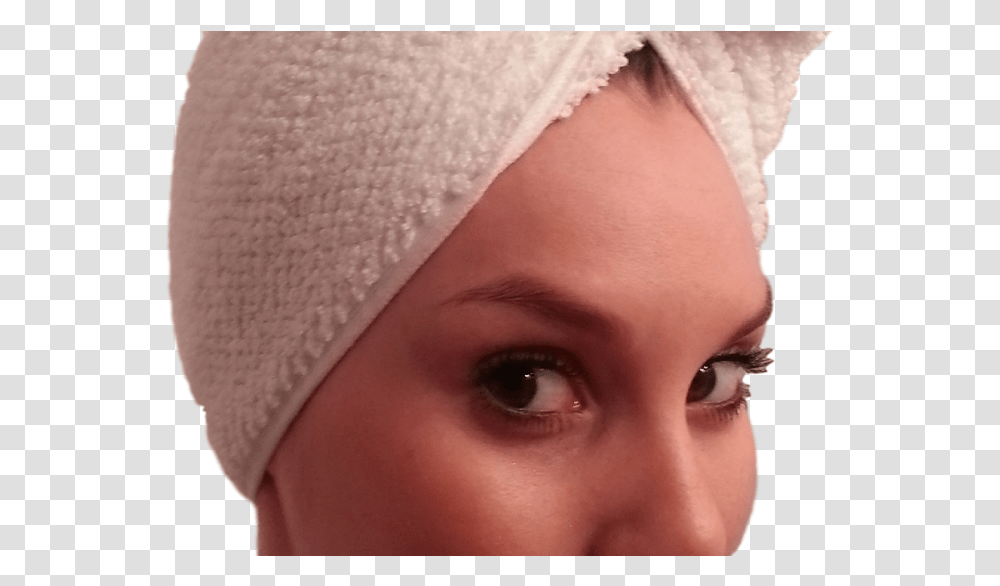 Rosa For Life Wrap Towel Around Hair, Face, Person, Bonnet Transparent Png