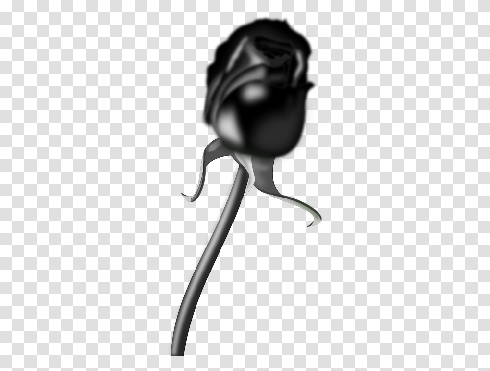 Rosa Negra Svg Clip Arts Animated Black Rose, Tool, Can Opener, Plant, Food Transparent Png