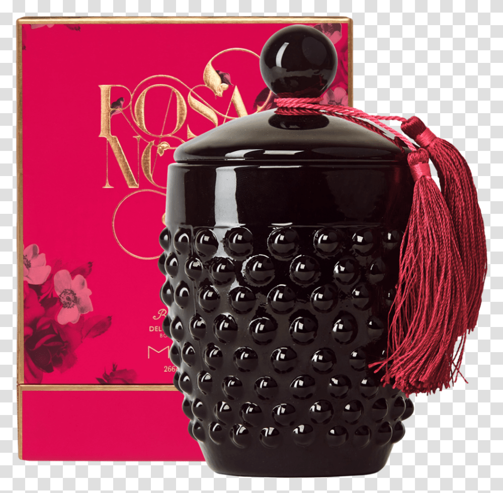 Rosa Noir Deluxe Soy Candle Group Water Bottle, Jar, Jug, Urn, Pottery Transparent Png