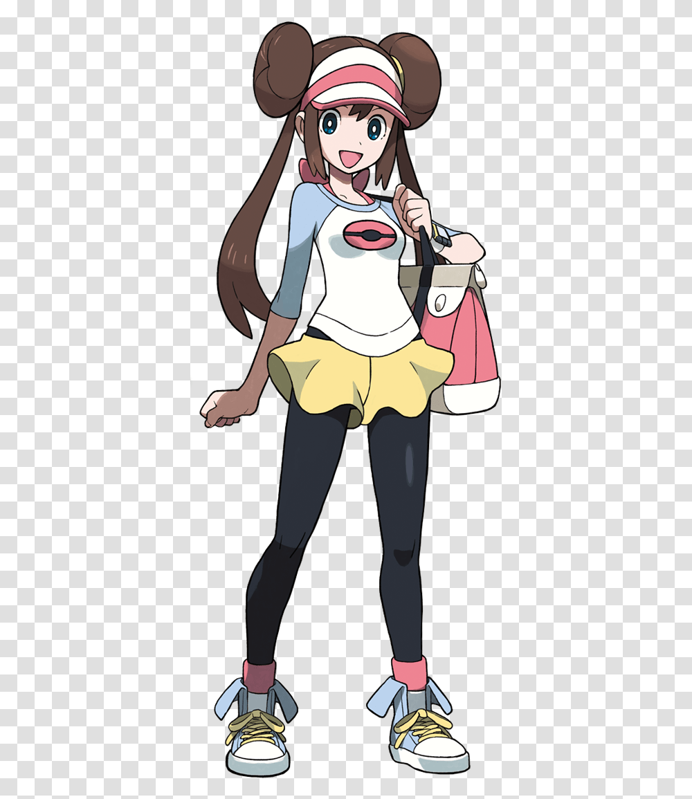 Rosa Pokemon Black And White 2 Cosplay, Person, Comics, Book, Manga Transparent Png