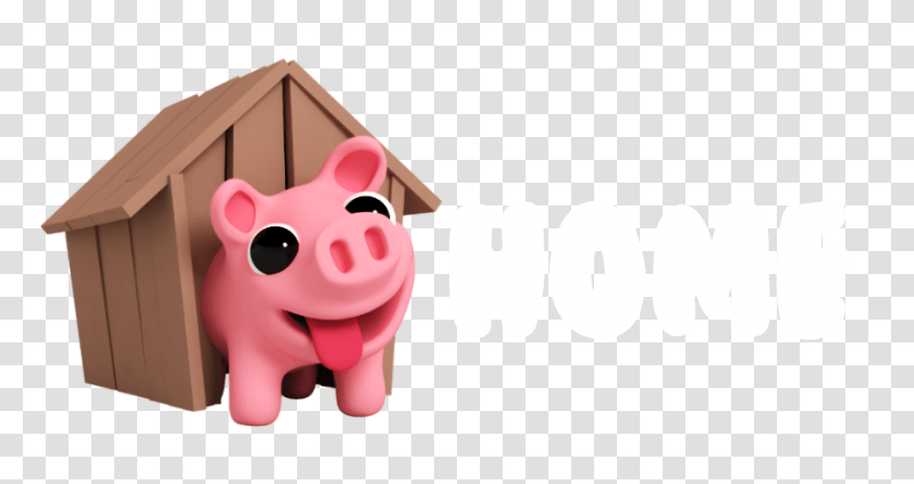 Rosa The Pig Official, Toy, Piggy Bank, Mammal, Animal Transparent Png