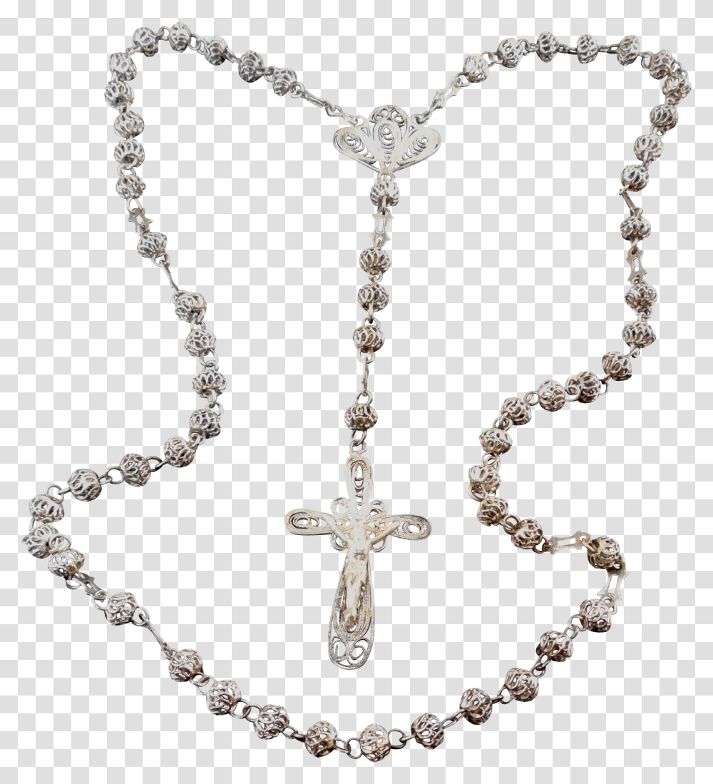 Rosary Clear Background Amp Clipart Free Necklace, Accessories, Accessory, Jewelry, Diamond Transparent Png