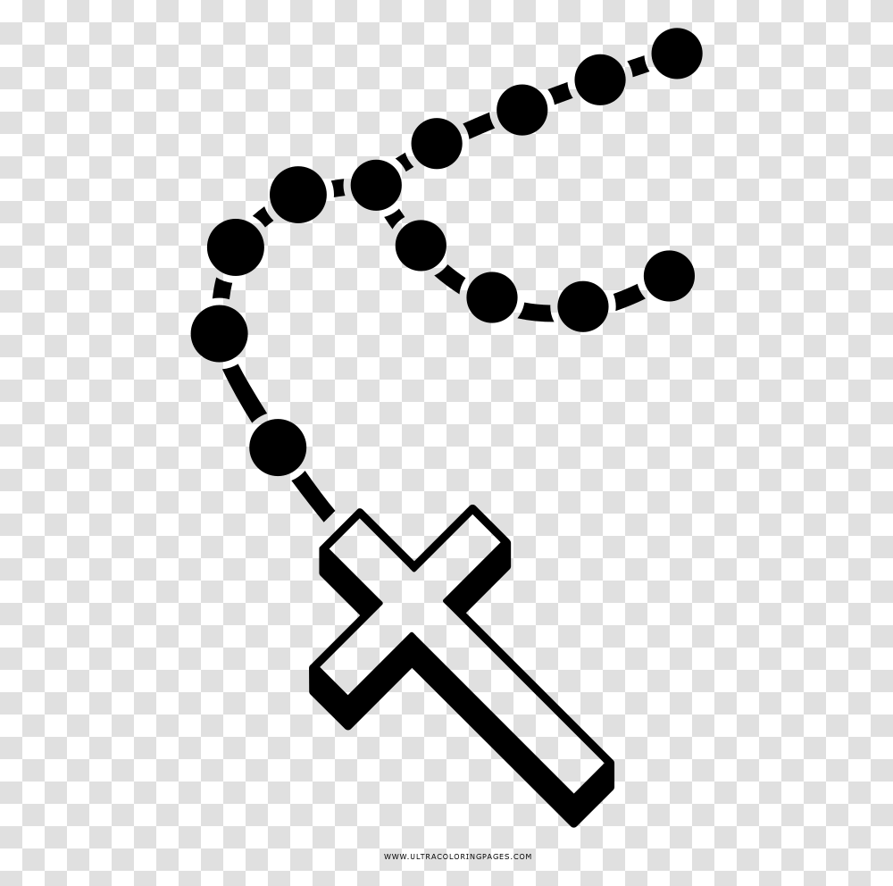 Rosary Coloring, Gray, World Of Warcraft Transparent Png