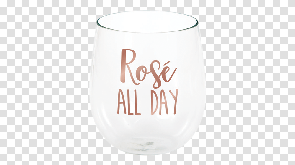 Rose All Day Stemless Wine Glass Rose All Day Wine Glass, Beverage, Drink, Alcohol, Goblet Transparent Png