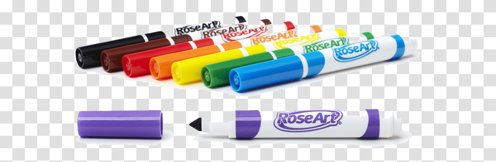 Rose Art Markers, Crayon Transparent Png