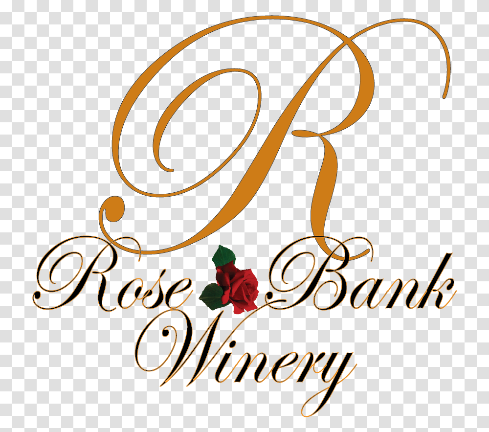 Rose Bank Winery Calligraphy, Handwriting, Person, Human Transparent Png