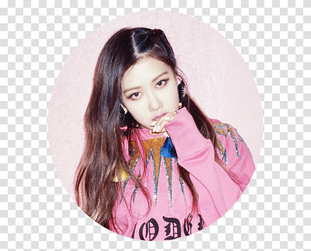 Rose Blackpink Blackpinkrose, Face, Person, Smile, Female Transparent Png