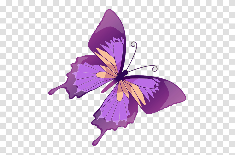 Rose Butterfly Clipart, Purple, Plant, Flower, Blossom Transparent Png