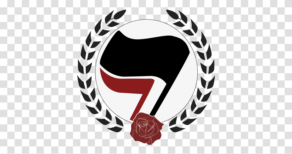 Rose City Antifa Lpu St Cabrini Logo, Symbol, Trademark, Text, Emblem Transparent Png