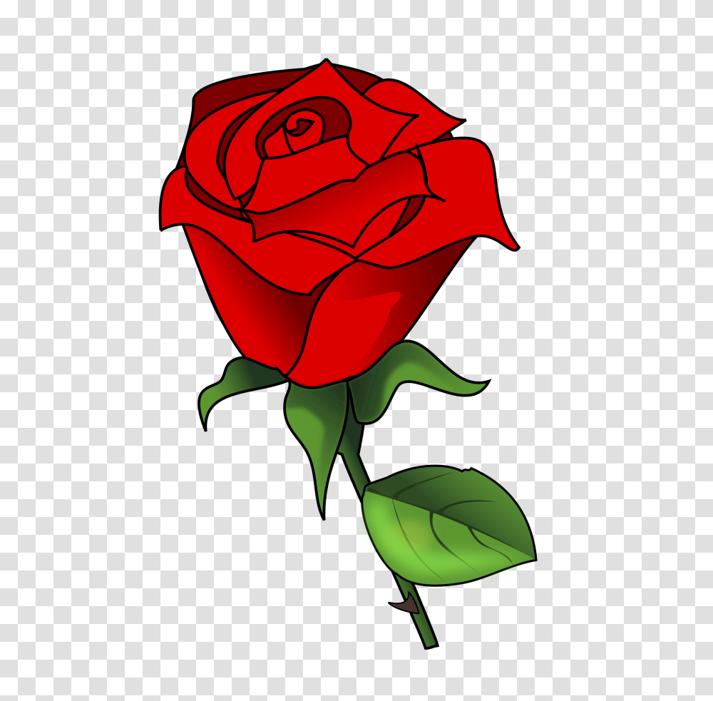 Rose Clipart Simple Clip Art Images, Flower, Plant, Blossom Transparent Png