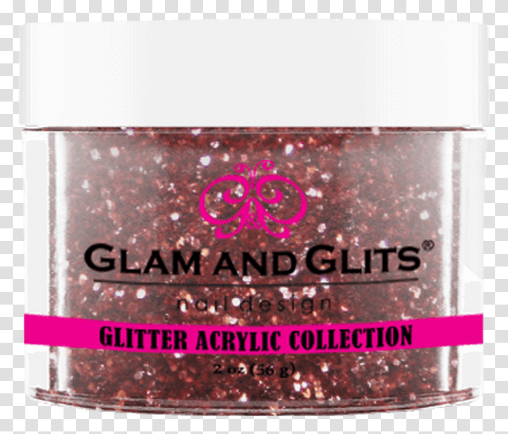 Rose Copper Rainbow Glitter Acrylic Dip Nails, Cosmetics, Aluminium, Bottle, Light Transparent Png