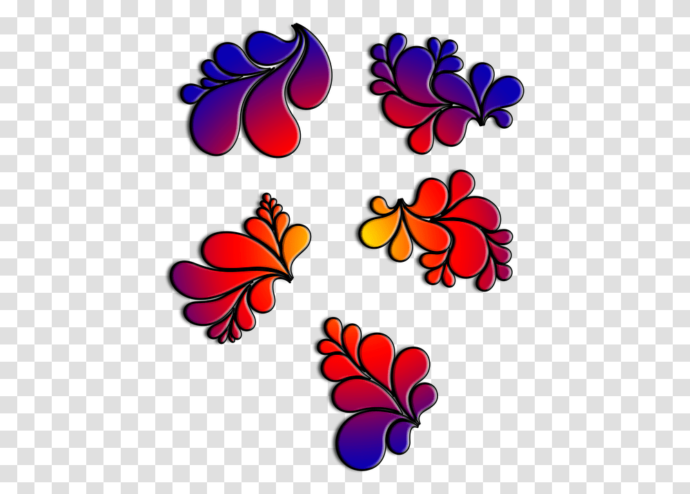 Rose Corner Cliparts 5 Buy Clip Art Bingkai Bunga Sudut Hd, Floral Design, Pattern, Light Transparent Png
