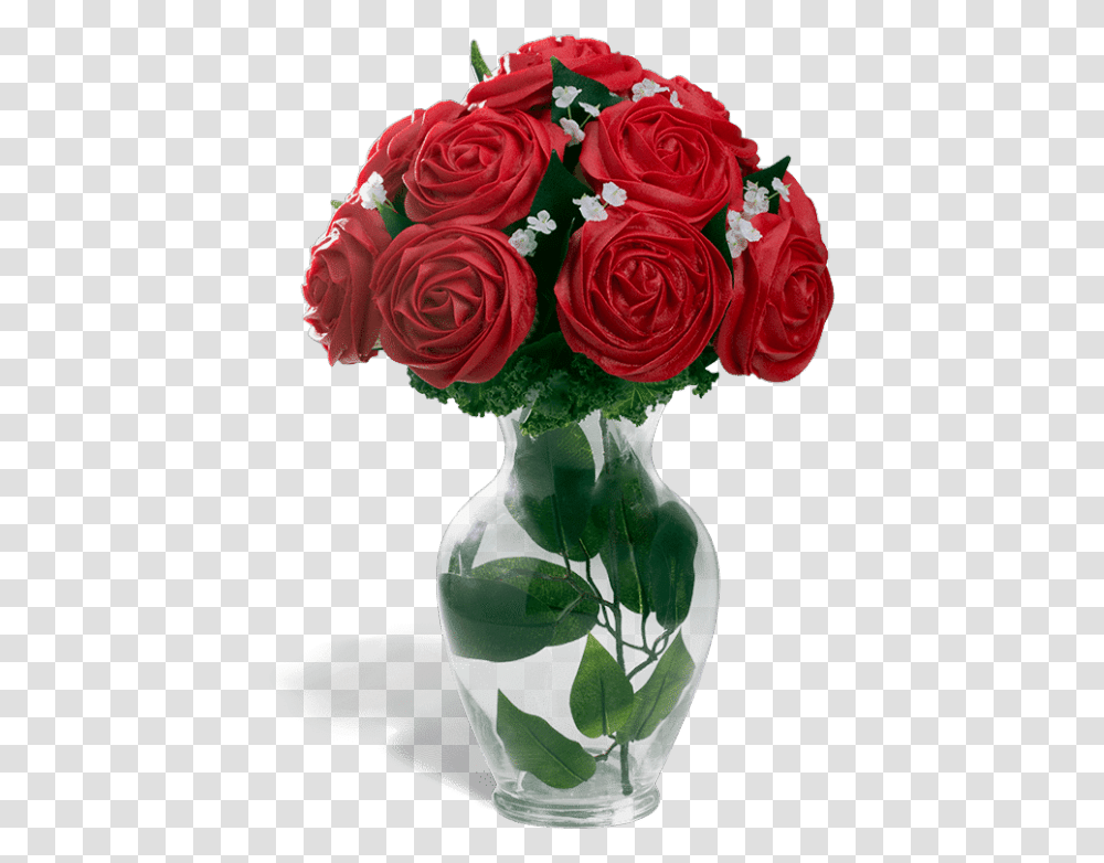 Rose Cupcake Bouquet, Plant, Flower, Blossom, Flower Bouquet Transparent Png