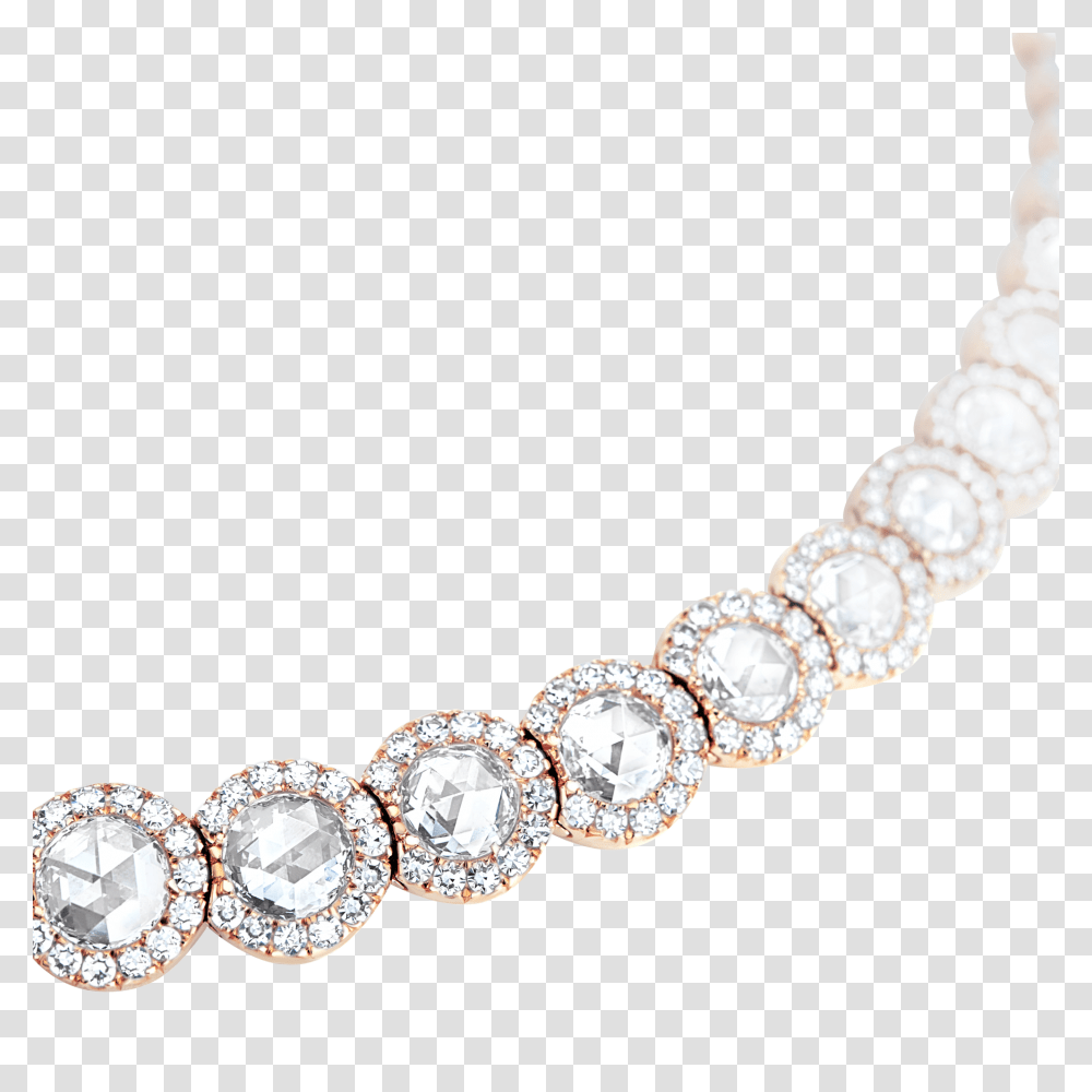 Rose Cut White Diamond Necklace, Accessories, Accessory, Jewelry, Gemstone Transparent Png