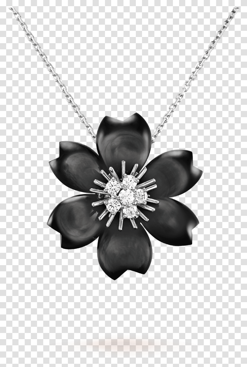 Rose De Nol Clip Pendant Small Model, Accessories, Accessory, Jewelry, Necklace Transparent Png