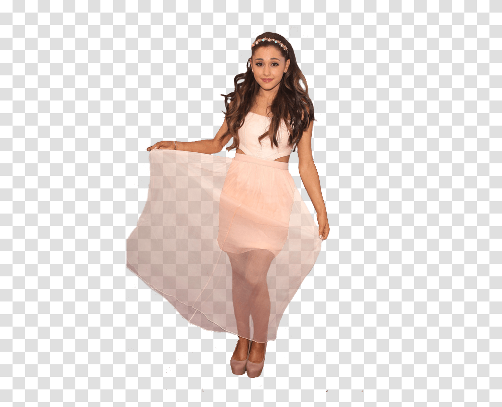 Rose Dress Ariana Grande Ariana Grande, Evening Dress, Robe, Gown Transparent Png