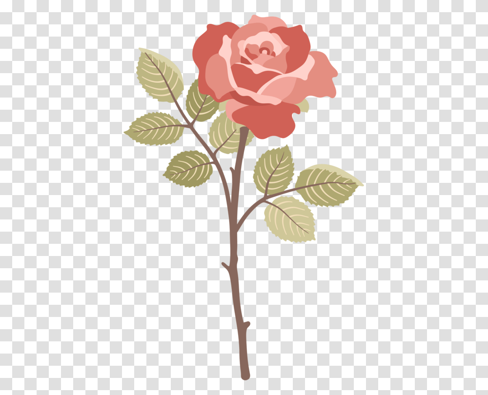 Rose Emoji Garden Roses Pink Whatsapp Iphone Artistic Rose, Plant, Flower, Blossom, Carnation Transparent Png