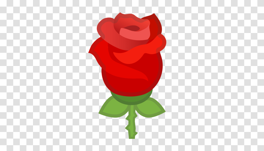 Rose Emoji, Plant, Flower, Blossom, Petal Transparent Png