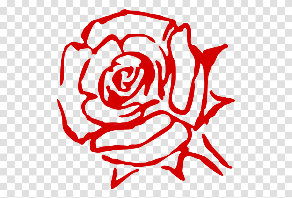 Rose Family Flower China Rose Garden Roses Cabbage Red Rose Outline, Plant, Blossom, Animal, Logo Transparent Png