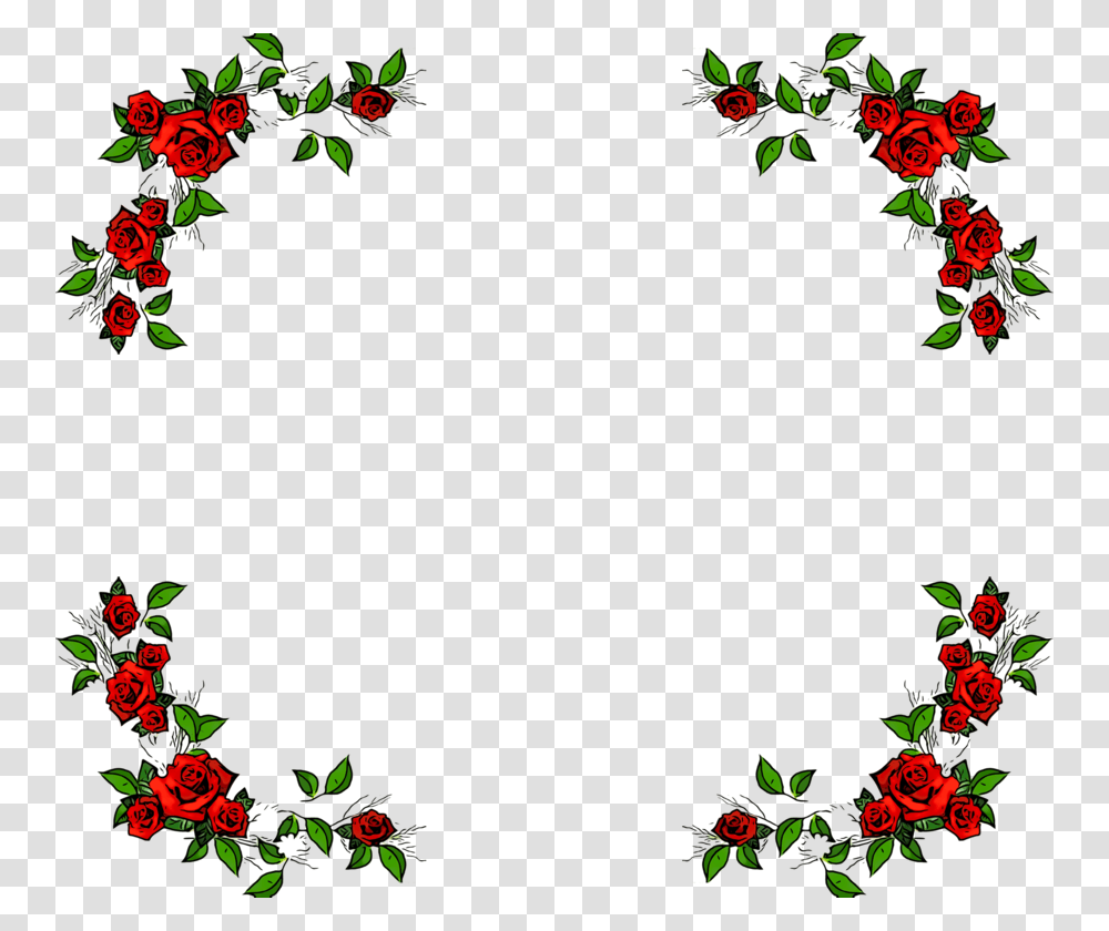 Rose Flower Background, Floral Design, Pattern Transparent Png