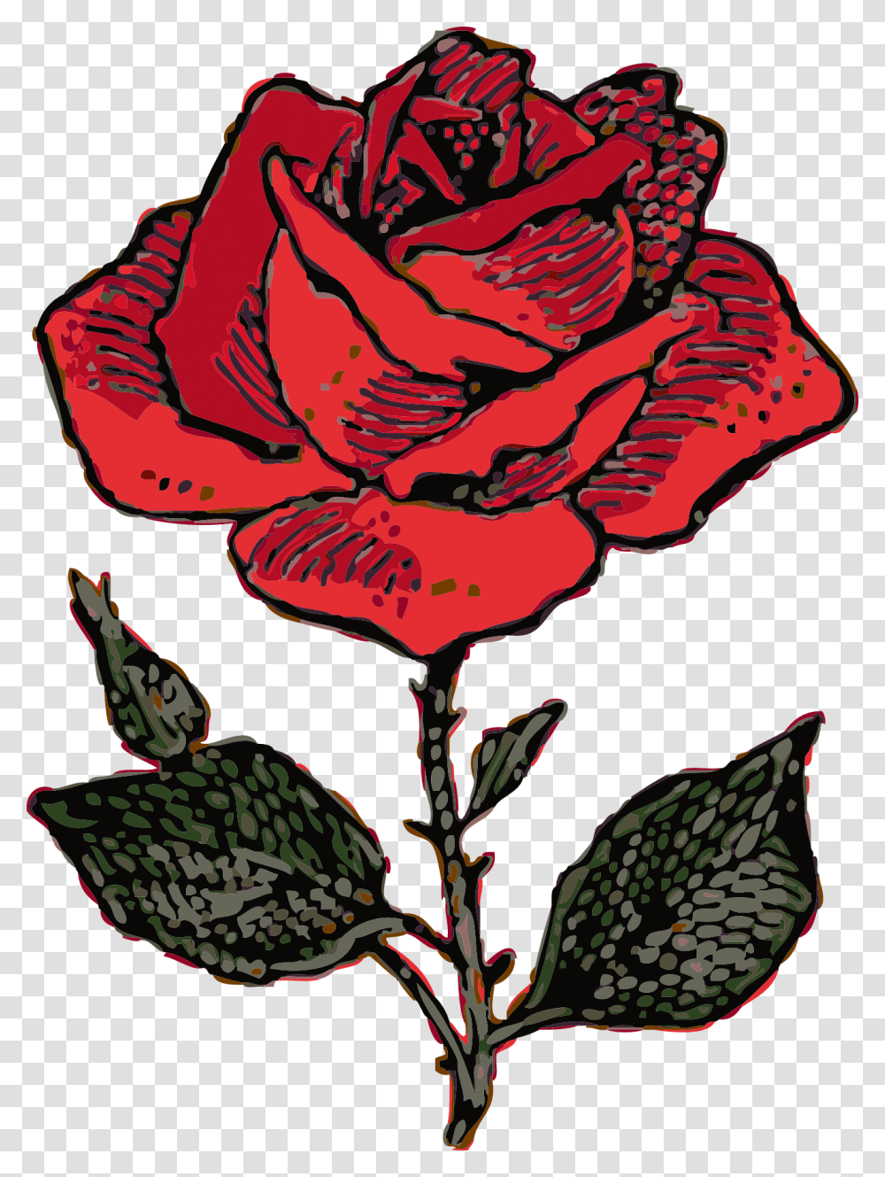 Rose Flowers Clip Art, Plant, Petal, Pattern Transparent Png