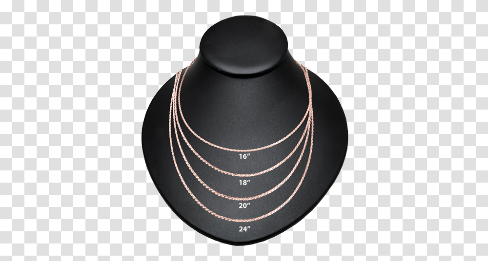 Rose Gold 24 Length Chain Rope Chain, Necklace, Jewelry, Accessories, Accessory Transparent Png