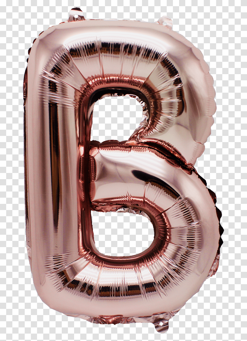 Rose Gold Balloon Letters And Numbers From Instaballoons Inflatable, Horn, Brass Section, Musical Instrument, Bugle Transparent Png