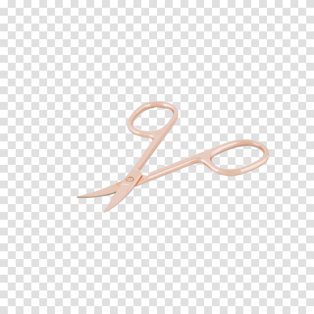 Rose Gold Brow Scissors, Weapon, Weaponry, Blade, Shears Transparent Png