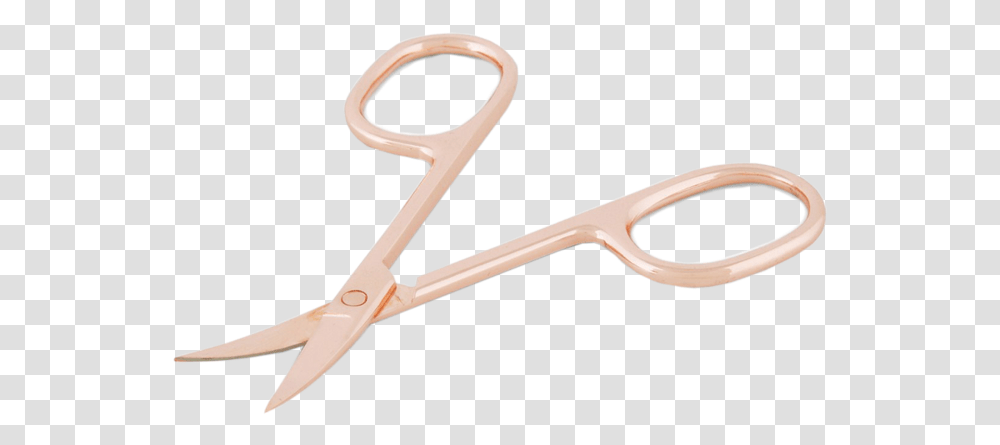 Rose Gold Brows, Scissors, Blade, Weapon, Weaponry Transparent Png