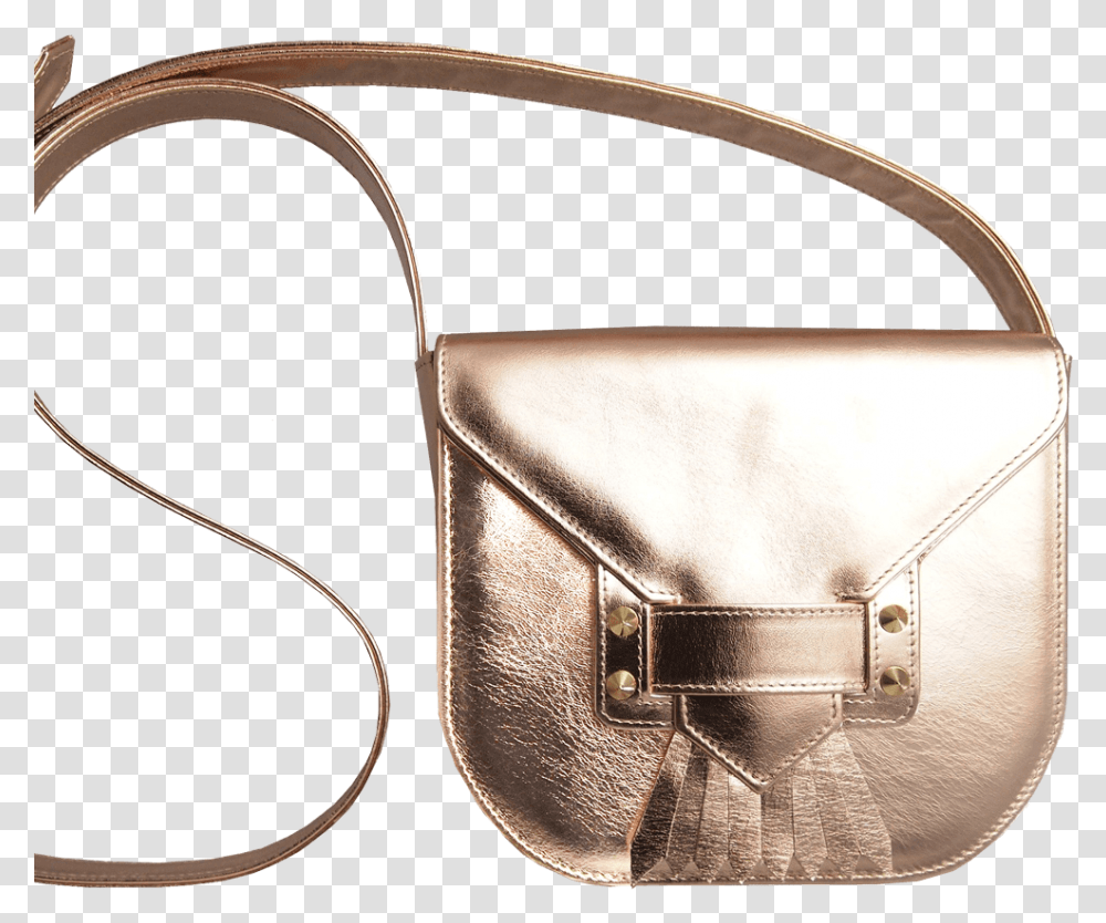 Rose Gold Calf Crossbody Bag Handbag, Accessories, Accessory, Purse Transparent Png