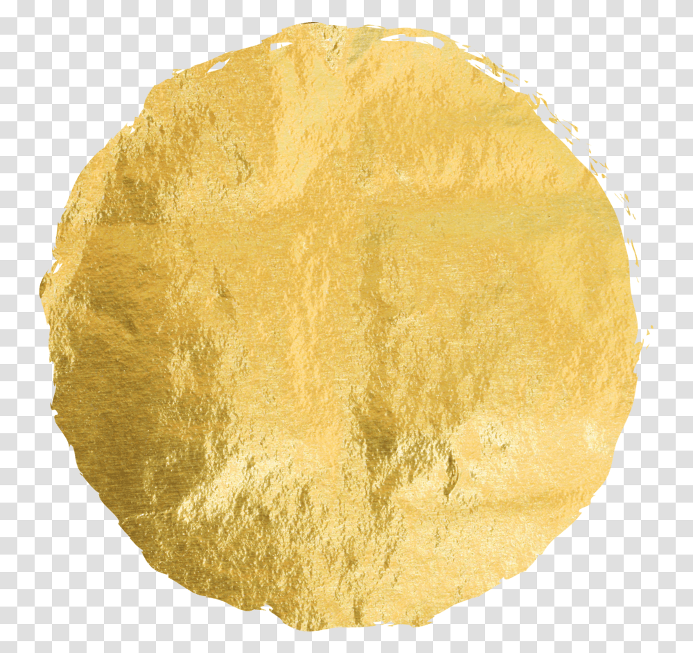 Rose Gold Circle Gold Dot, Rock, Mineral, Sponge Transparent Png