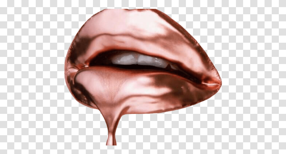 Rose Gold Dripping Lips, Sunglasses, Accessories, Sweets, Food Transparent Png