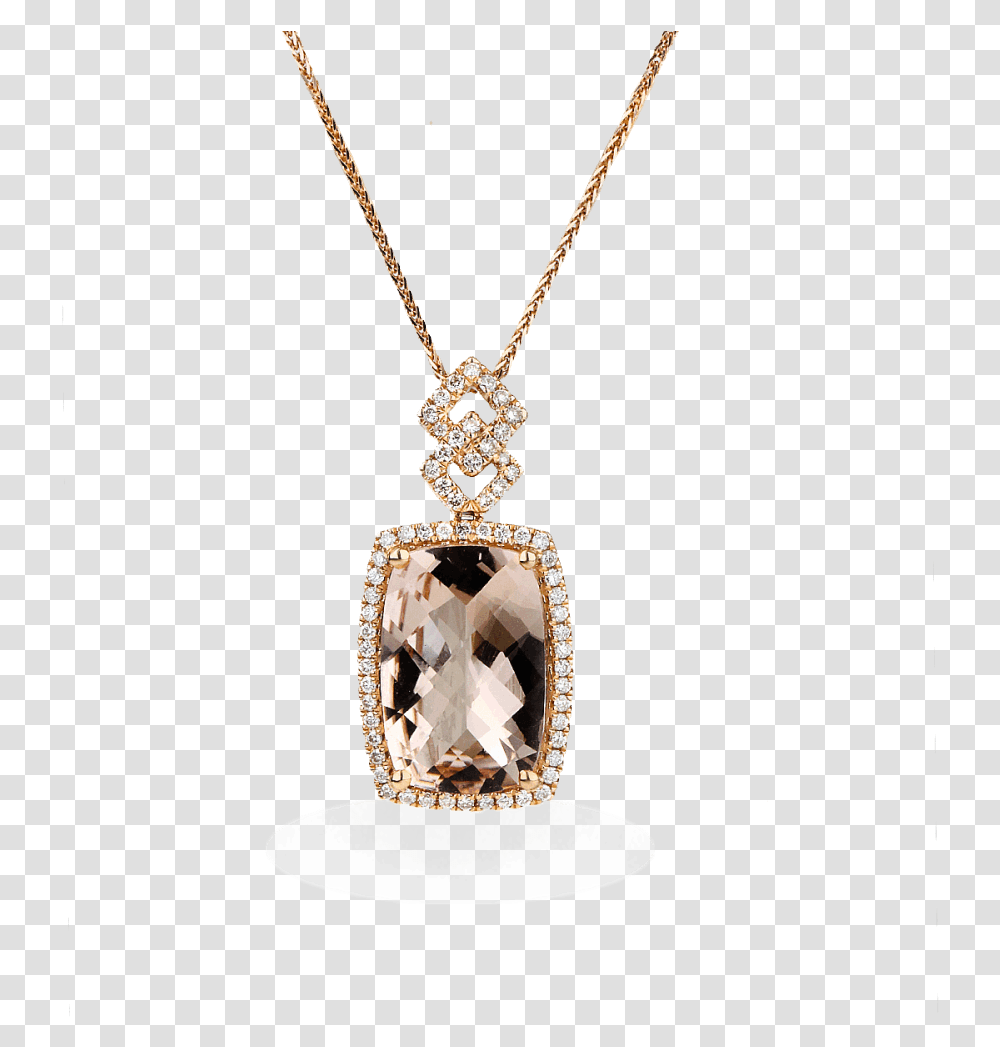 Rose Gold Elongated Morgan Pendant With Diamond Locket, Accessories, Accessory, Jewelry, Gemstone Transparent Png