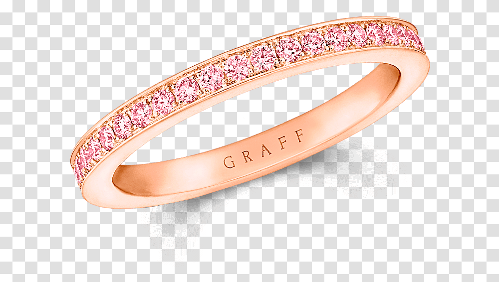 Rose Gold Eternity Band Pink Diamond Graff Ring, Accessories, Accessory, Jewelry, Platinum Transparent Png