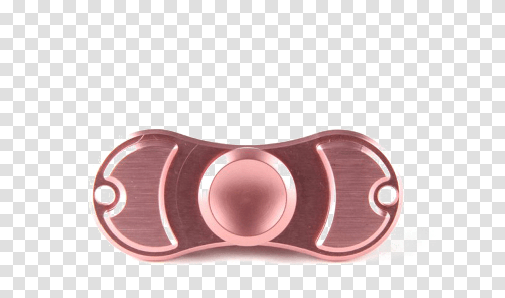 Rose Gold Fidget Spinner Pic Arts Circle, Electronics, Text, Jaw, Stomach Transparent Png