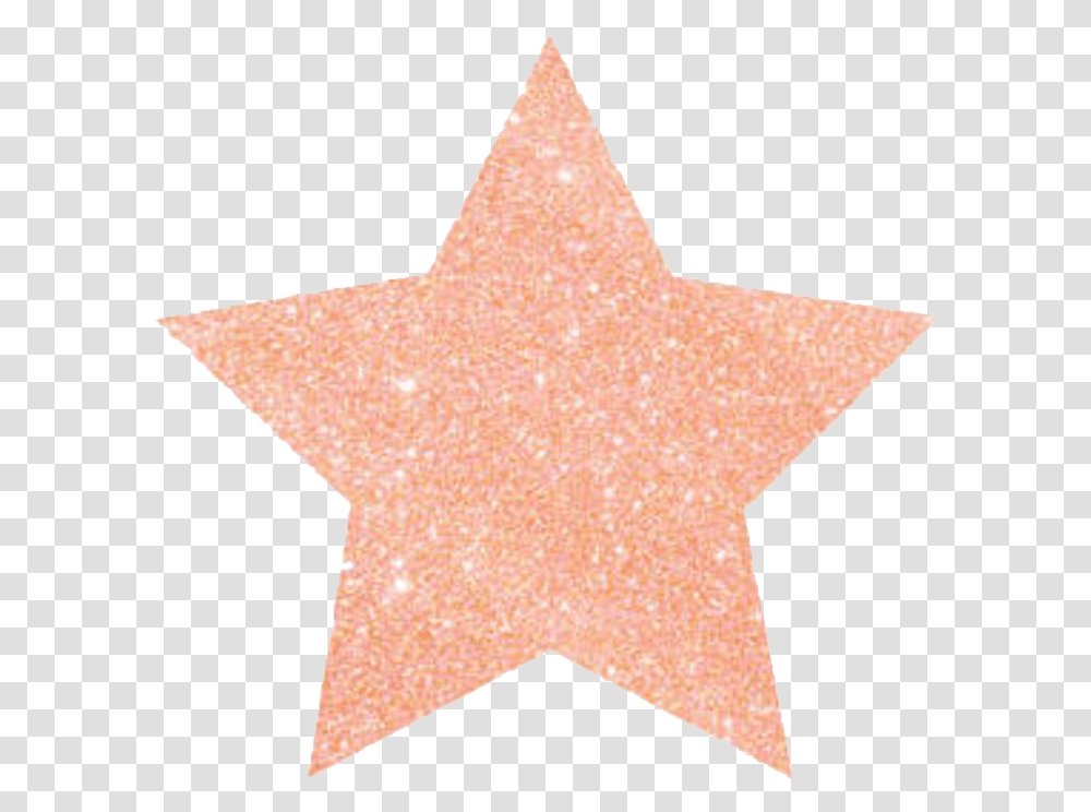 Rose Gold Glitter Holmes County Sheriff's Office, Star Symbol Transparent Png
