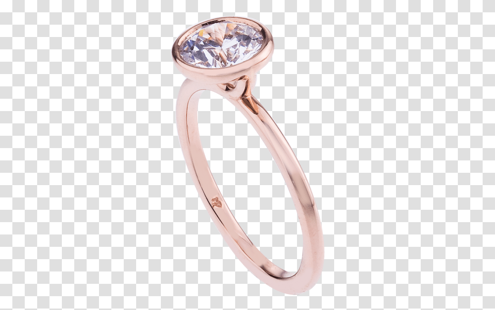 Rose Gold Gold Bezel Set Engagement Ring Engagement Ring, Platinum, Jewelry, Accessories, Accessory Transparent Png