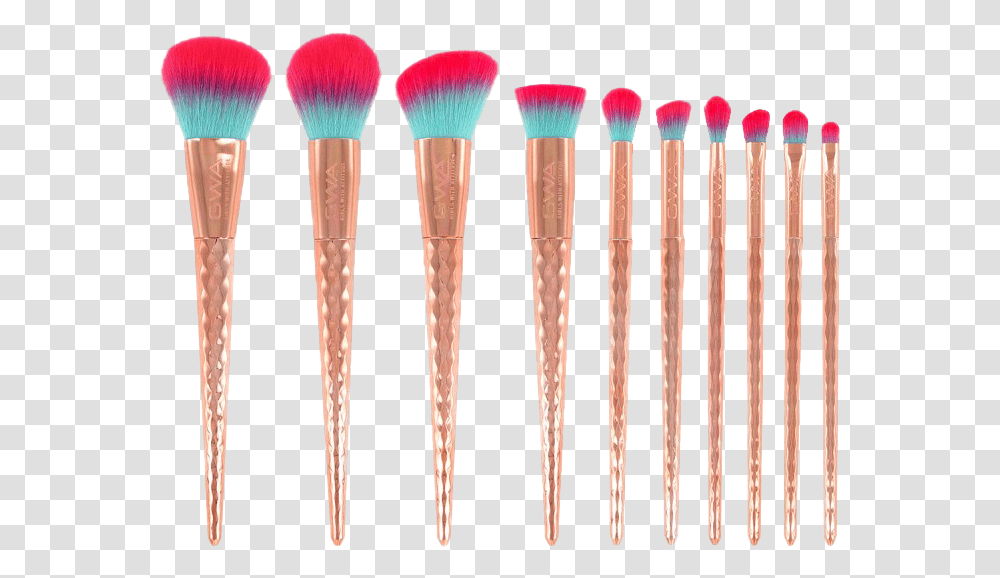 Rose Gold Makeup Brush All Makeup Brushes Set, Tool Transparent Png