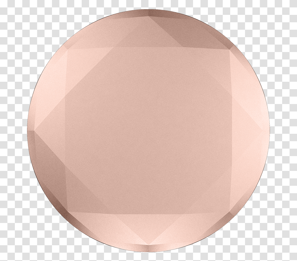 Rose Gold Metallic Diamond Popsocket, Lighting, Sphere, Crystal, Jar Transparent Png