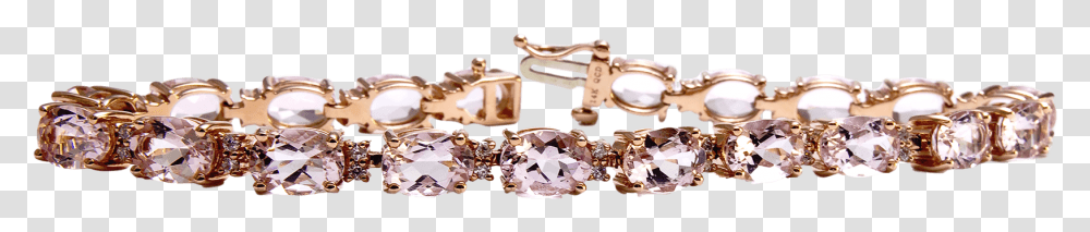 Rose Gold Morganite And Diamond Bracelet Bracelet, Jewelry, Accessories, Accessory, Gemstone Transparent Png
