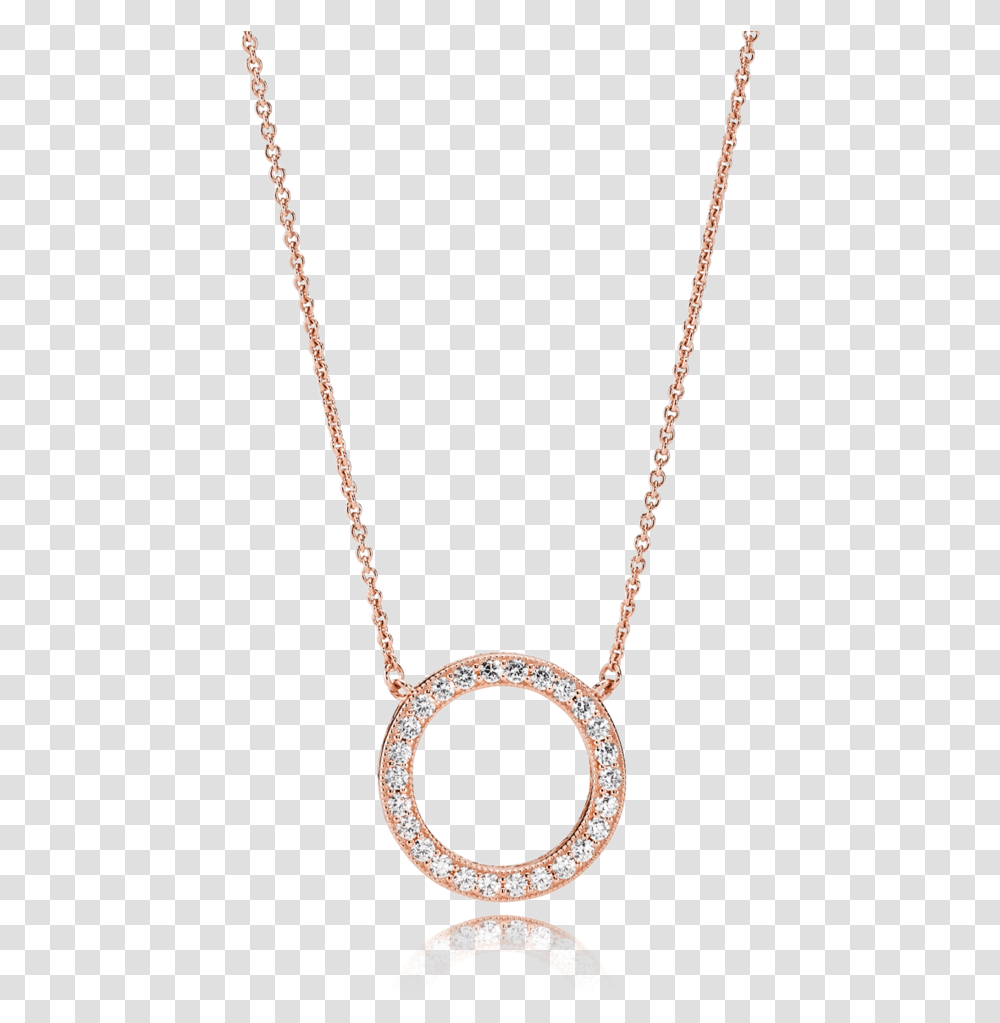 Rose Gold Pandora Necklace, Jewelry, Accessories, Accessory, Pendant Transparent Png