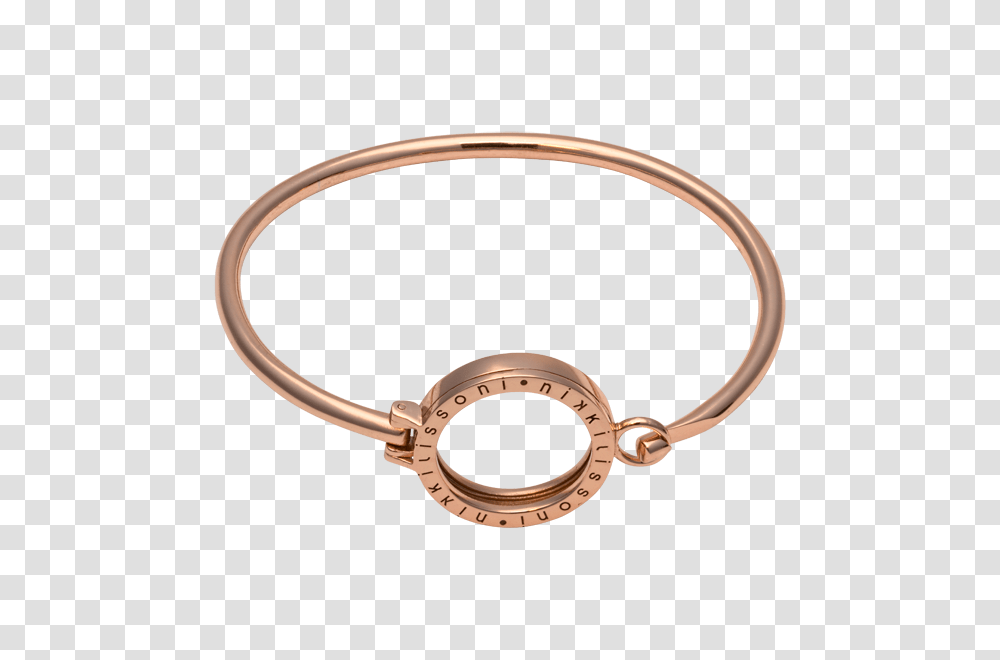 Rose Gold Plated Bangle With Holder, Accessories, Accessory, Bracelet, Jewelry Transparent Png